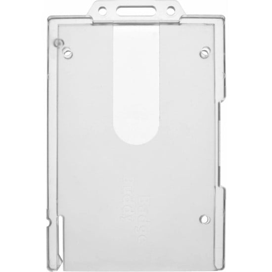 Badge Buddy Enclosed ID Card Holder - Portrait (Pack of 100)
