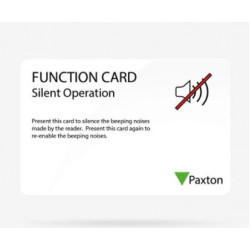 Paxton Net2 silence operation card - 820-001