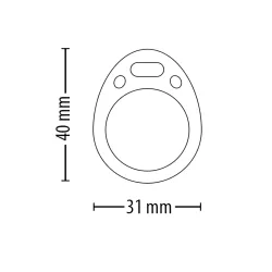 Paxton MIFARE® Classic 4k Key Fob  - 695-150 (Pack of 10)