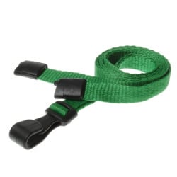 Light Green Plain Lanyards with Safety Breakaway, 10mm (L-B-LGRP) - Pack of 100