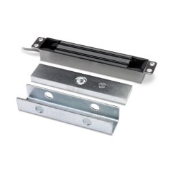 ICS Mini Mortice Maglock, weather and vandal resistant, 600lbs HF, 12/24V DC - 10000ST