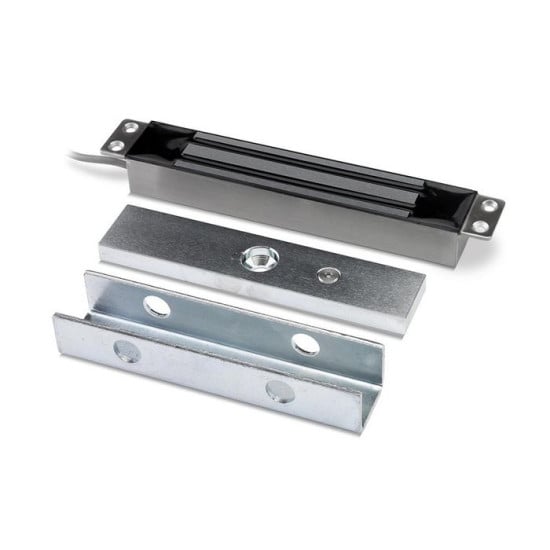 ICS Mini Mortice Maglock, weather and vandal resistant, 600lbs HF, 12/24V DC - 10000ST