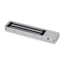 ICS Entry Mini Surface Mount Maglock, Monitored with Door Status, 600lbs HF, 12/24V DC - A-10002DS