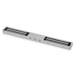 ICS Entry - Mini Surface Mount Double Monitored Maglock with Door Status Monitoring, 12/24V DC - A-10005DS