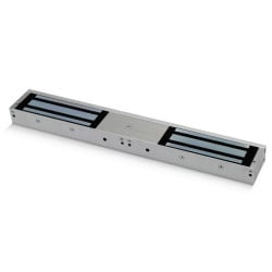 ICS Entry - Double Standard Surface Maglock, 2 x 1200lbs HF, 12/24V DC - A-10060