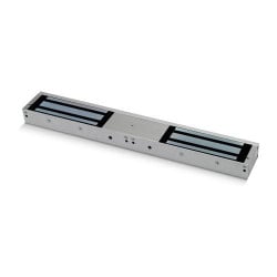 ICS Entry Double Standard Surface Mount Maglock with Door status, 2 x 1200lbs HF, 12/24V DC - A-10060DS