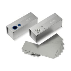 ICS Electric Solenoid Bolt for glass door applications, power to lock, 12V DC - FIRE RATED - FR-EB300VGL