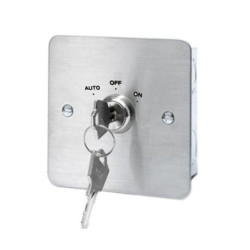 ICS Flush Mount Maintained Standard Keyswitch - 3 Position - KS003