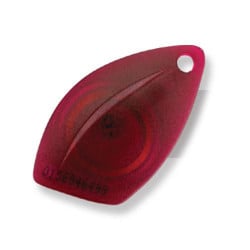 ICS Key ring proximity tag, red or blue with printed number - KT-16